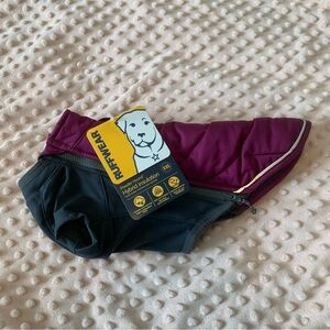 Brand new RUFFWEAR Powder Hound Hybrid insulation dog coat jacket XXS